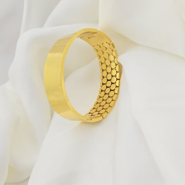 White Gem Gold Gala Cuff