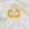 White Gem Gold Gala Cuff
