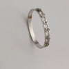 Amorino Silver Bangle | Stainless Steel