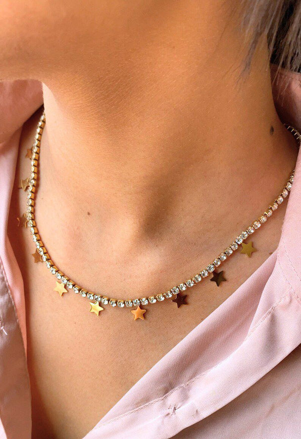 Glowing Star | 18k Gold Plated and Stainless Steel