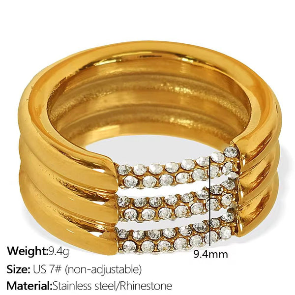 Abigale Ring |Stainless Steel