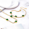Three bits Emerald green Set