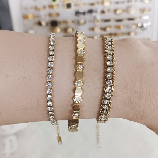 Diamond Bracelets Combo