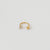 Zircon 21 Karat Stainless Steel Nose Pin & Bali