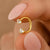 21 Karat Stainless Steel Nose Ring & Bali