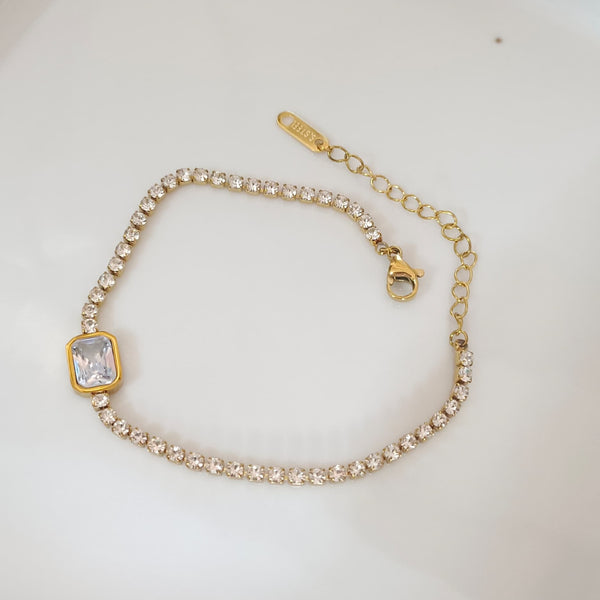 Zirconia Tennis Bracelet