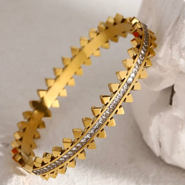 Water Proof Infinity Cone Bangle