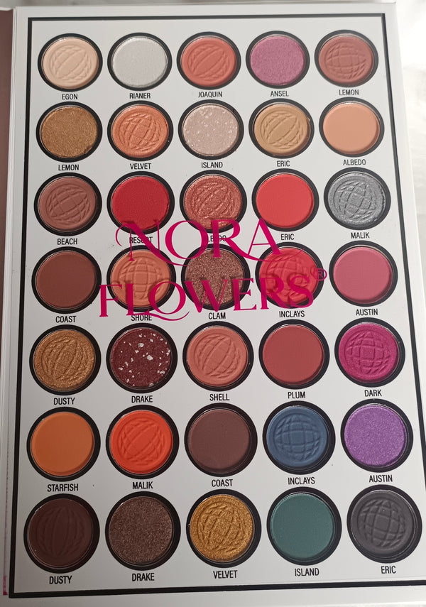 NORA FLOWER 6 in 1 Makeup Palette Book (High Quality)