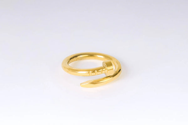 Luxury Stainless Steel Cartier Nail Ring