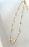 White Flower Necklace