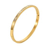 Zircon Bars Bangle