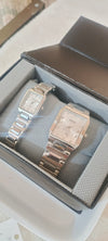CITOLE Sapphire Silver Couple Watch