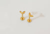 Leaves Stud and Nose Ring