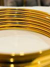 21 karat gold plated stainless bangles