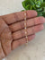 White Enamel Cable Flat Chain Bracelet