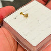 21 karat Mini Flower Ear Stud and Nose Pin