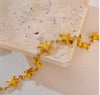 Gold Starfish Charm Bracelet
