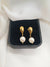 Stainless Steel Pearl Drop Earrings