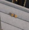 21 karat Mini Flower Ear Stud and Nose Pin