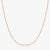 White Enamel Cable Chain Necklace