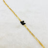 Imported Black Swan Golden Snake Chain Bracelet
