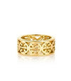 Water Proof Brand-Inspired Gold Plated Ring