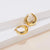Premium Quality Moon Hoops | Stainless Steel | Hoop Earrings