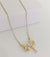 Studded Bow Neckless | Stainless steel