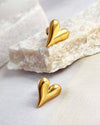 Bloom Heart Studs