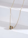 Triple Halo Luxe Pendant - Implant Grade Titanium Waterproof, Non Tarnish