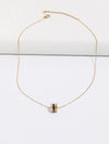 Triple Halo Luxe Pendant - Implant Grade Titanium Waterproof, Non Tarnish