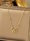 18k Gold Bow Combo Set