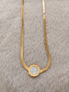 Roman White Necklace