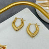Premium Quality V Hoops | Stainless Steel | Hoop Earrings