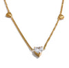 High Quality Heart Neckless With Heart Stone