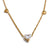 High Quality Heart Neckless With Heart Stone