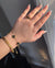 Cartier Bangle & Ring + Clover Bracelet Stack Set