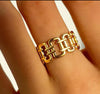 Stainless Steel Oval Chain Ring