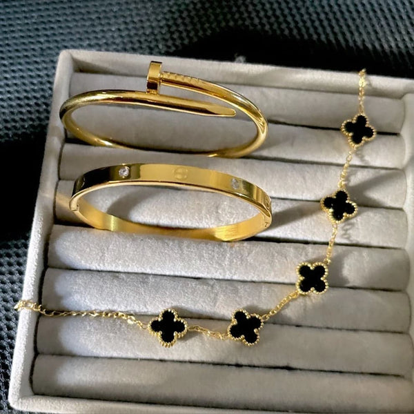 Stainless Steel Luxuary Stack Set