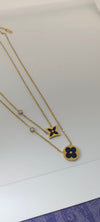 Waterproof Flower Star Bracelet (Black) Rust-proof