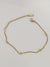 Minimal Beads Anklet | Stainless Steel