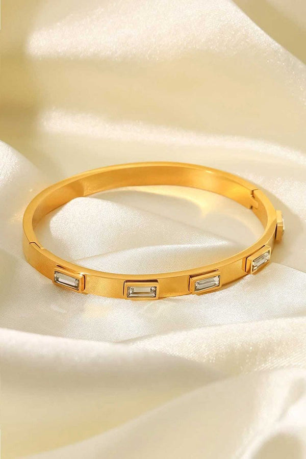 Sleek Radiance Titanium Handcuff
