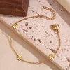 Flower Bracelet | Stainless Steel & Water proof