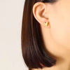 Cute Mini Stainless Steel Butterfly Ear Studs