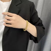 Gold Plated Mesh Bangle | Water Proof | Premium Quality