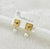 Beautiful Stainless Steel Pearl Earrings