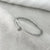 Stainless Steel CTR Premium Stone Studded Silver Nail Handcuff For Girls And Women’s