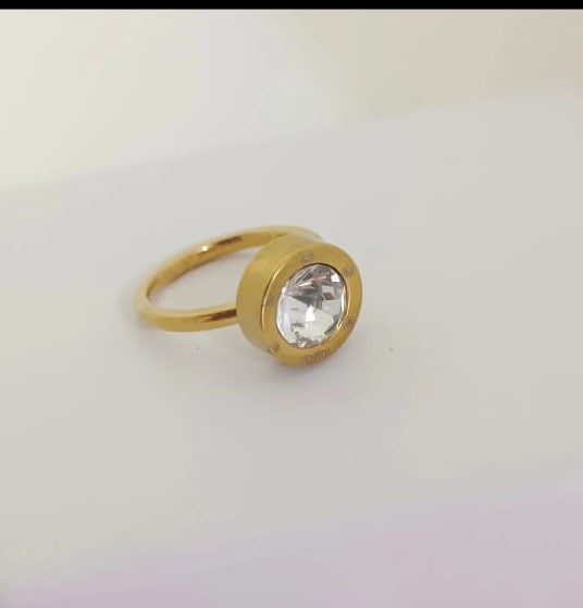 Brand Inspired Zircon Ring