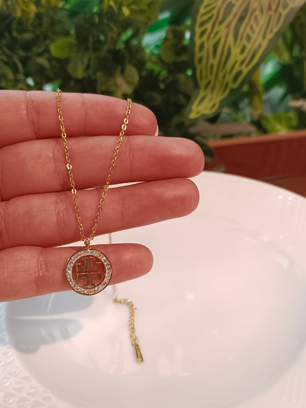 Dazzling Stainless Steel Pendant Necklace For Girls