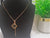 clover long necklace